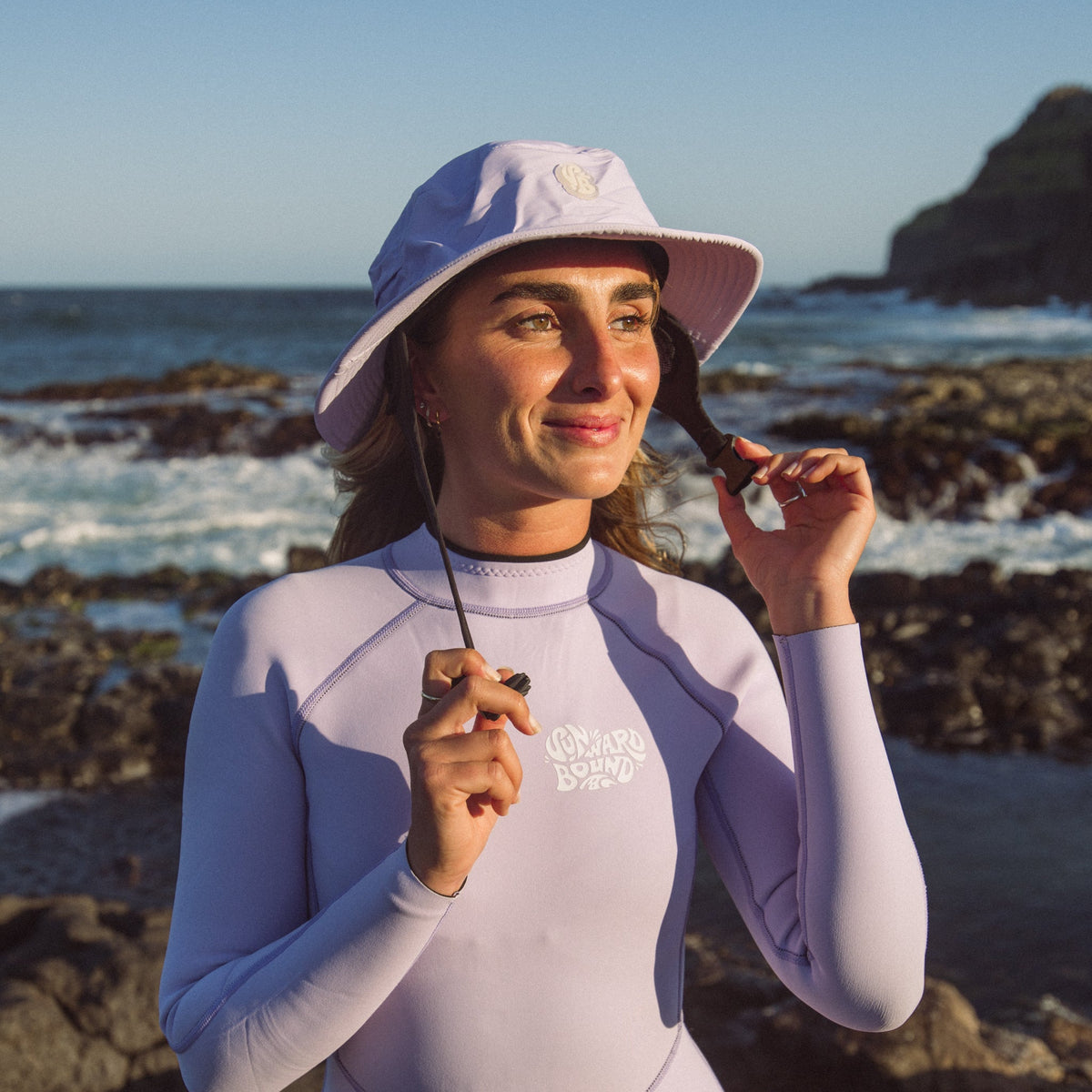 SUNWARD BOUND - Lavender Latte Surf Hat – sunwardbound