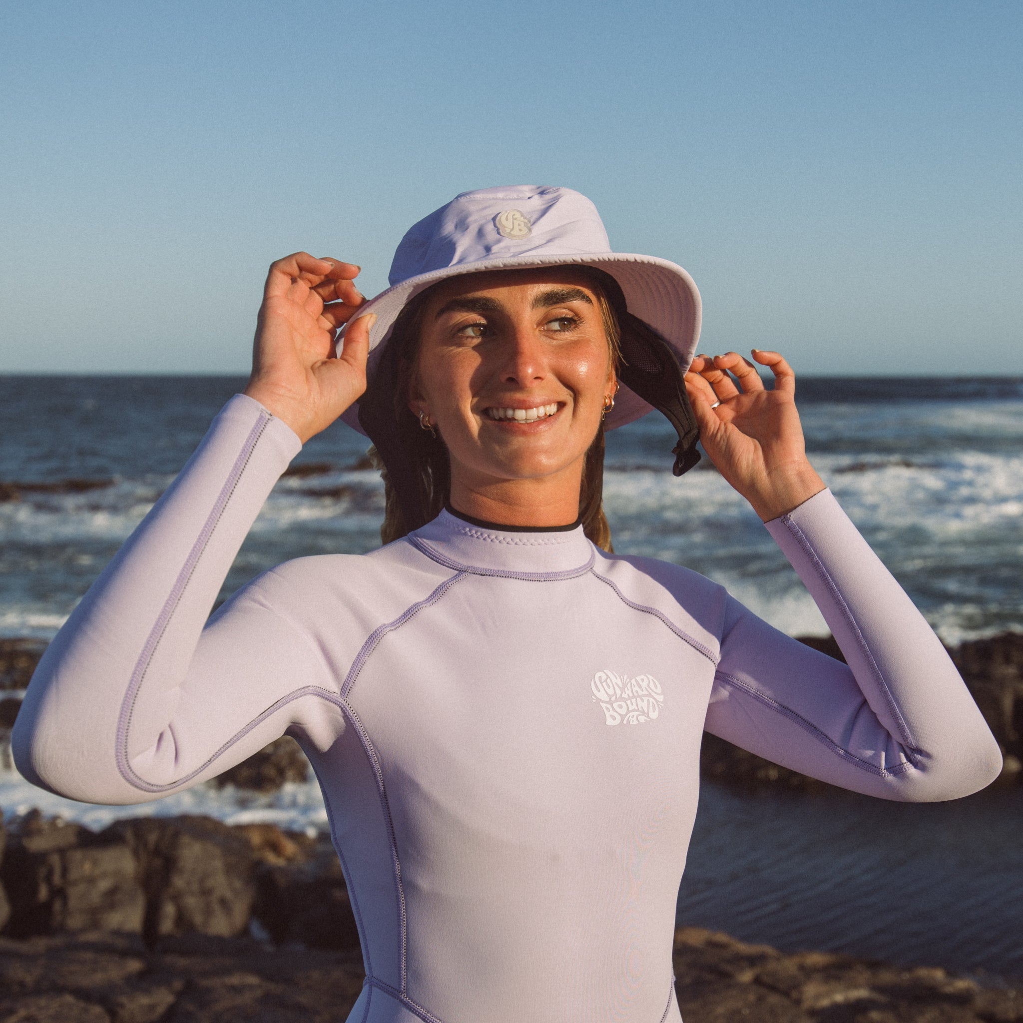 Neoprene surf hat on sale