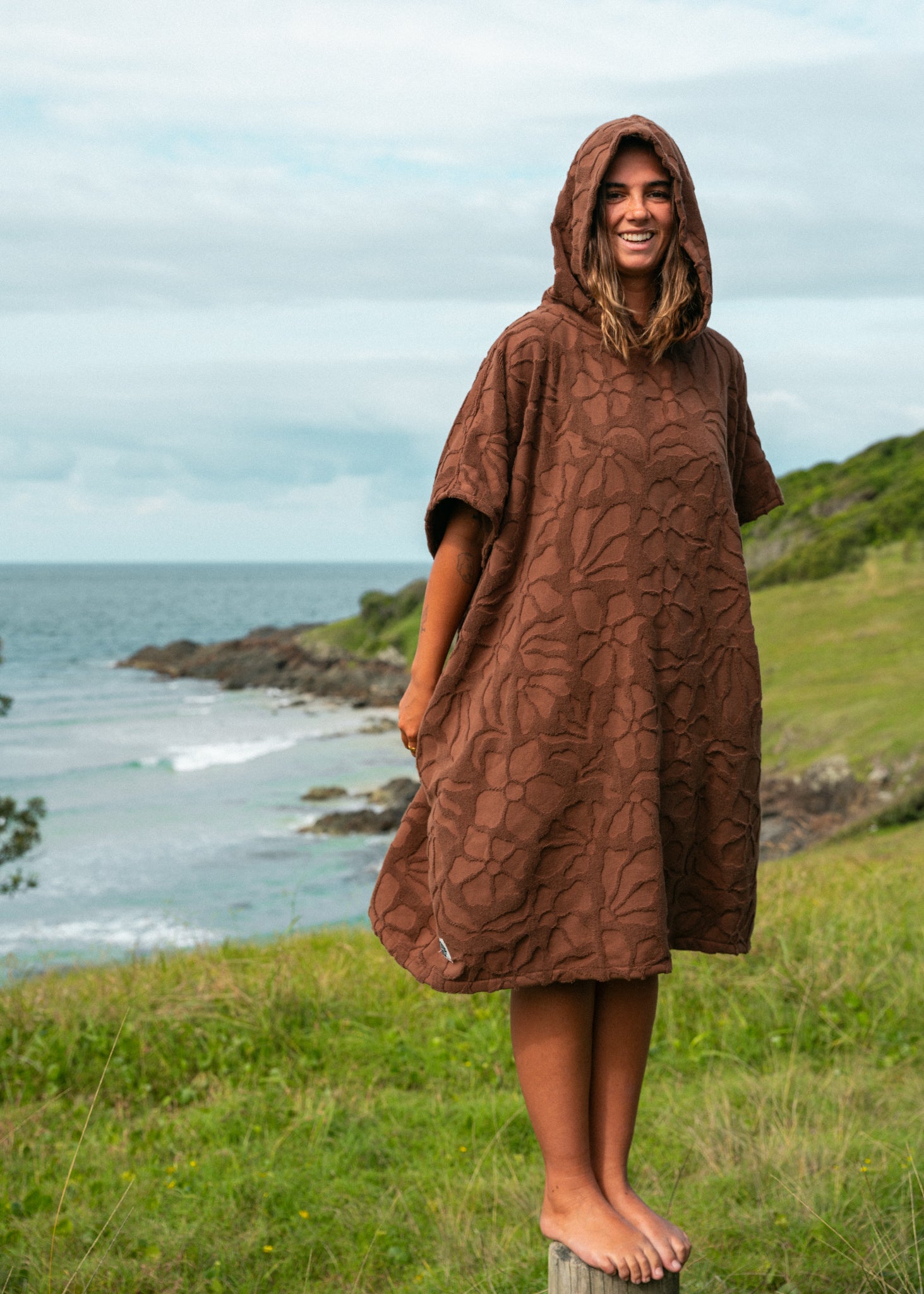 sunwardbound Hooded Changing Towel Cacao