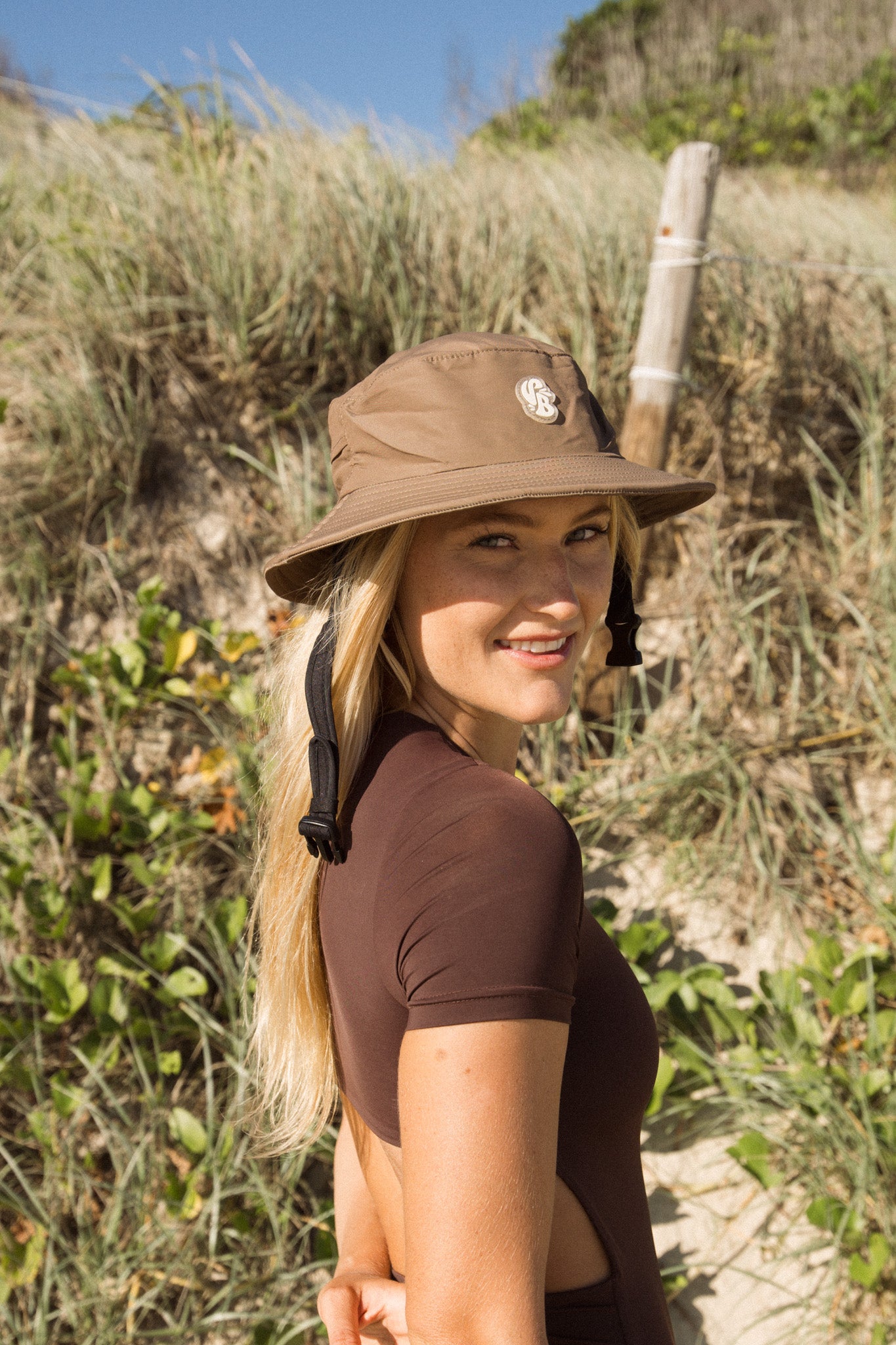 sunward bound サーフキャップ SUNWARD BOUND - COFFEE CRUISER SURF HAT – sunwardbound